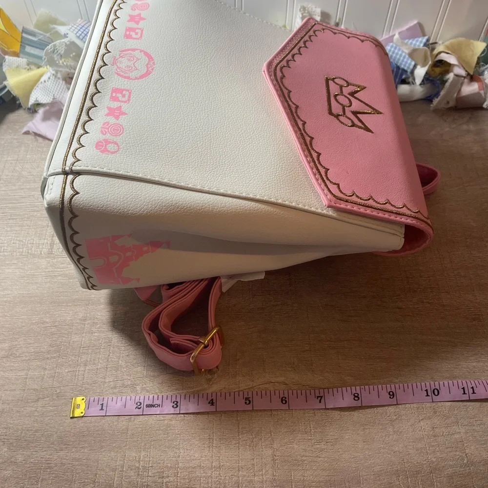 Danielle Nicole Super Mario Princess Peach backpack - Picture 9 of 9